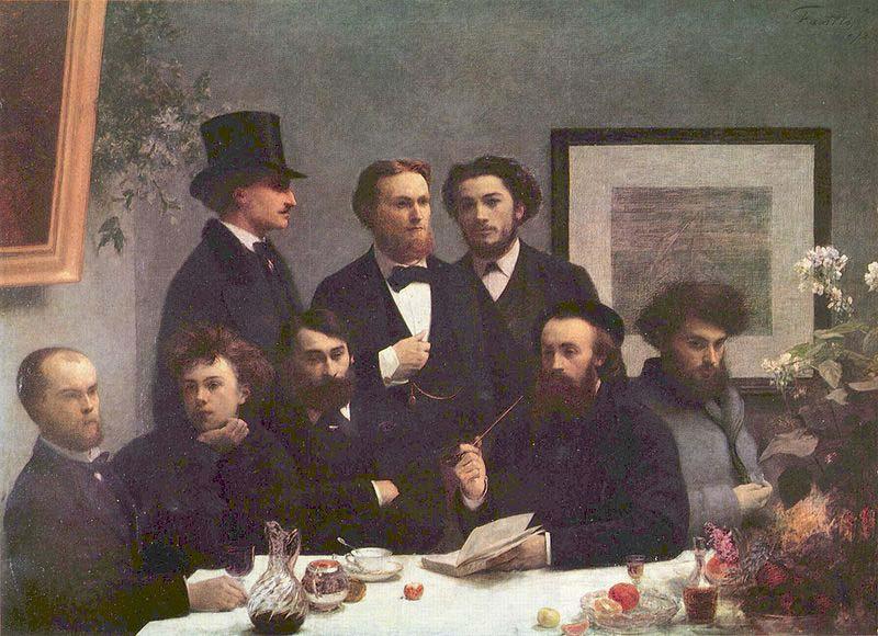 Henri Fantin-Latour Around the Table oil painting picture